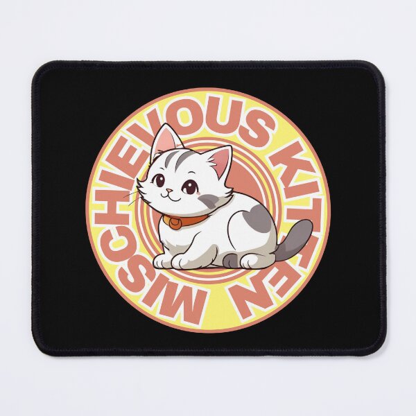Item preview, Cute Mischievous Kitten designed and sold by pUNKnown.