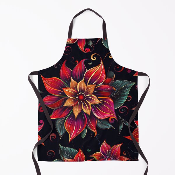 Item preview, Bright flowers - floral pattern designed and sold by FlowersColorful.