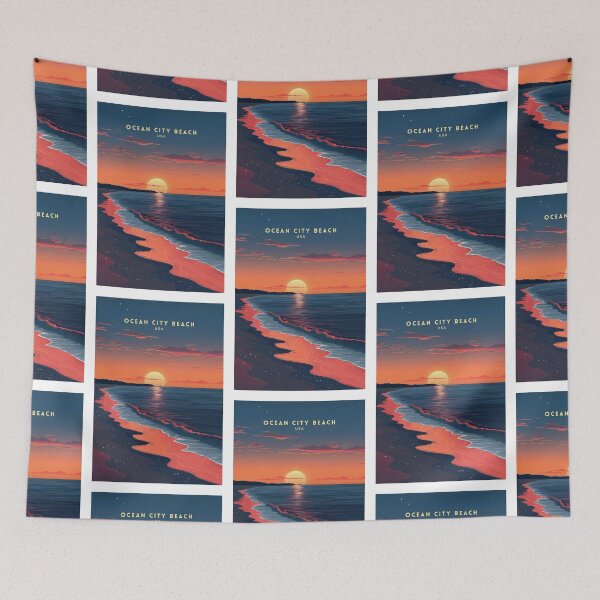 Item preview, Ocean City Beach Escape: USA designed and sold by NeuralVibe.