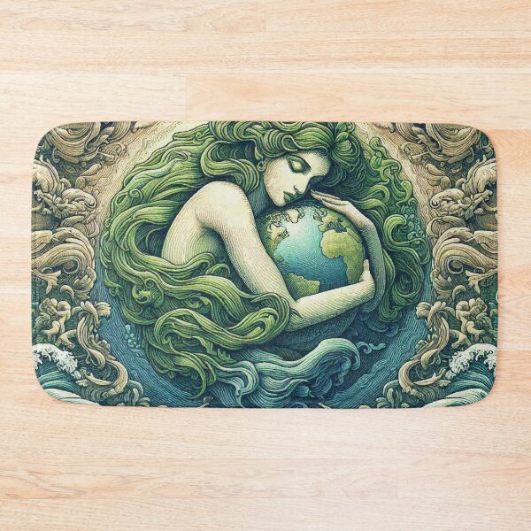 Item preview, Happy Earth Day. Mother Earth Protecting our Planet designed and sold by Illuministique.