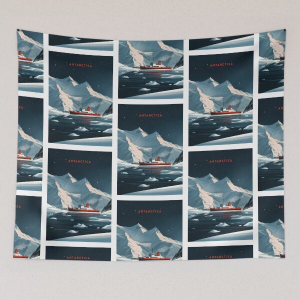 Item preview, Antarctic Nights designed and sold by NeuralVibe.
