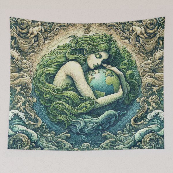 Item preview, Happy Earth Day. Mother Earth Protecting our Planet designed and sold by Illuministique.