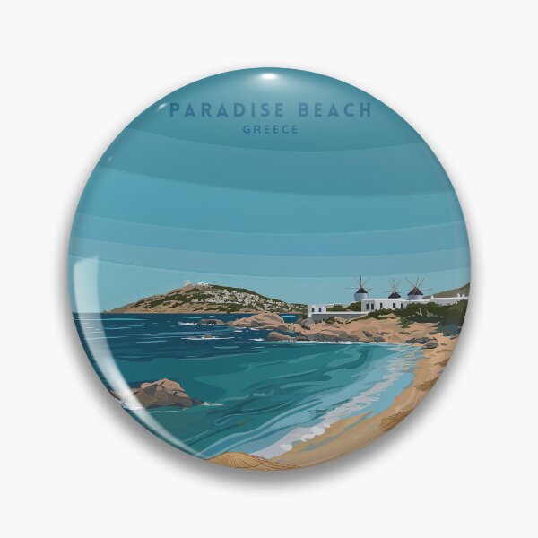Item preview, Paradise Beach Serenity: Greece designed and sold by NeuralVibe.