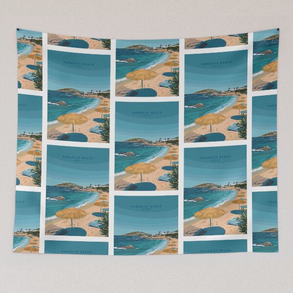 Item preview, Paradise Beach Serenity: Greece designed and sold by NeuralVibe.