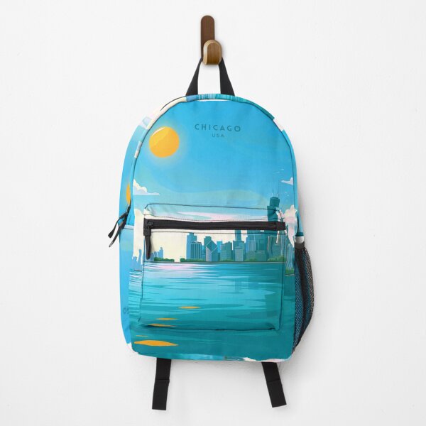 Item preview, Chicago Skyline Splendor: USA designed and sold by NeuralVibe.