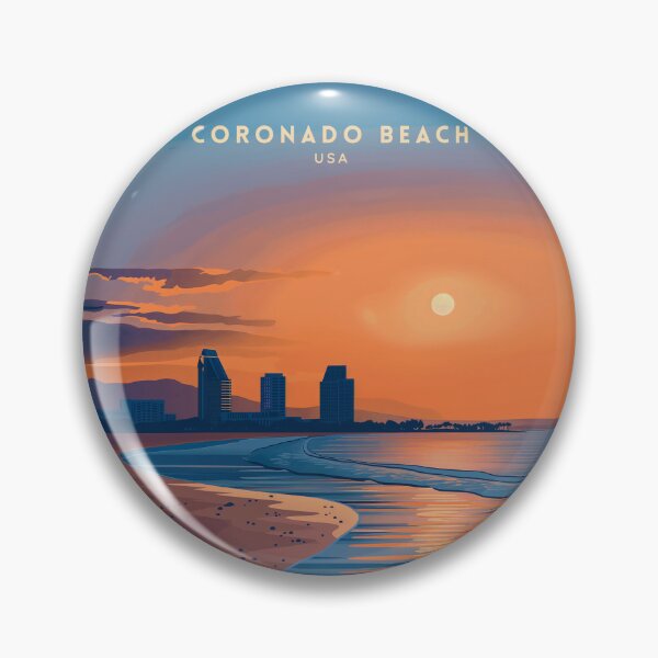 Item preview, Coronado Beach: California's Coastal Gem designed and sold by NeuralVibe.