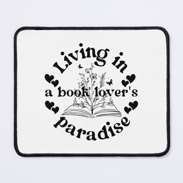 Item preview, Living in a Book Lover's Paradise designed and sold by smalldesignbox.