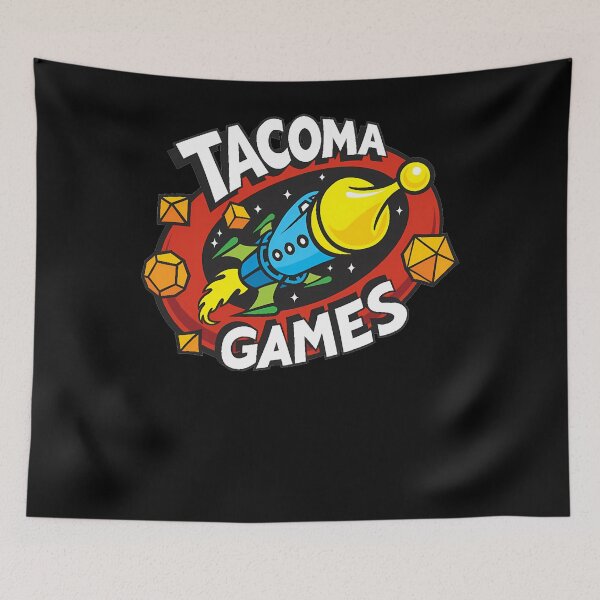 Item preview, Tacoma Games Store Logo designed and sold by Tuurchristiaens.