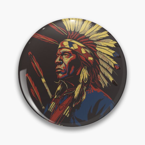 Item preview, Native American Tribal Chief designed and sold by Wild-Co.