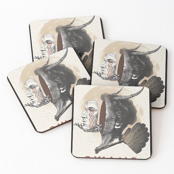 Item preview, Swans Music Artwork designed and sold by Tuurchristiaens.