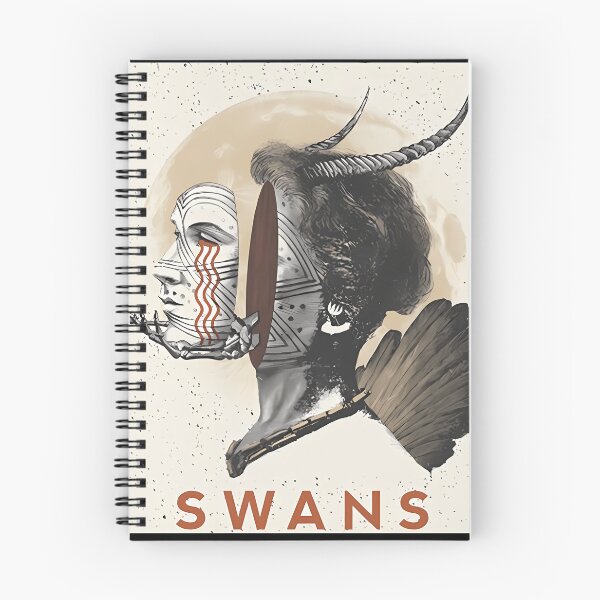 Item preview, Swans Music Artwork designed and sold by Tuurchristiaens.