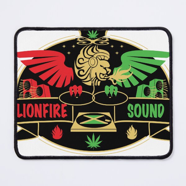 Item preview, Lionfire reggae music dj set designed and sold by Paintbase.