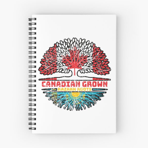 Item preview, Kazakhstan Kazakh Canadian Canada Tree Roots Flag designed and sold by FlagX.
