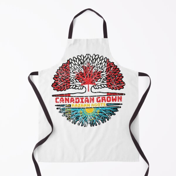 Item preview, Kazakhstan Kazakh Canadian Canada Tree Roots Flag designed and sold by FlagX.
