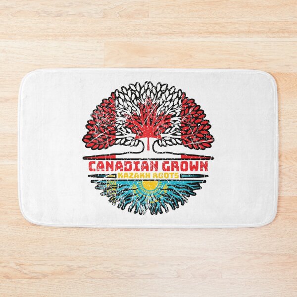 Item preview, Kazakhstan Kazakh Canadian Canada Tree Roots Flag designed and sold by FlagX.