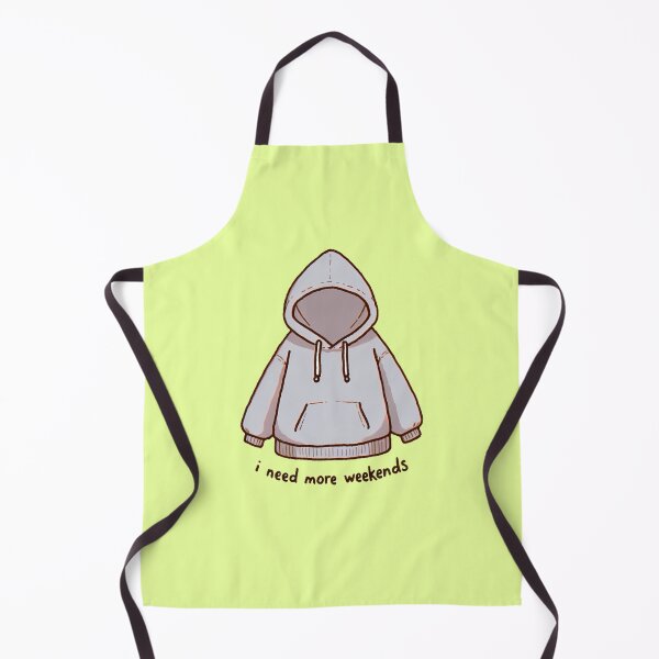Item preview, I Need More Weekends - Cozy Hoodie Design designed and sold by UmbrellaStudio1.