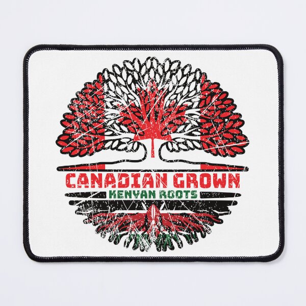 Item preview, Kenyan Kenya Canadian Canada Tree Roots Flag designed and sold by FlagX.