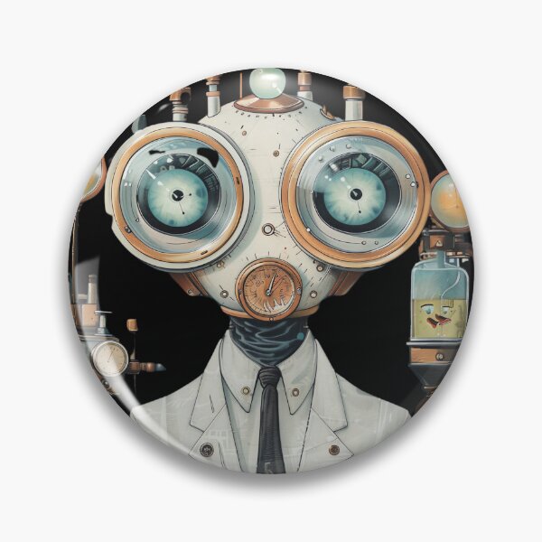 Artikelvorschau, Science Laboratory Themed Retro Futuristic Lab Design STEM entworfen und verkauft von MTJ-Mushrooms.