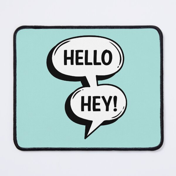 Item preview, Hello Hey! designed and sold by Flamingo-Pie.