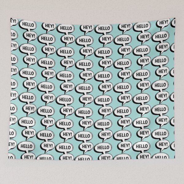 Item preview, Hello Hey! designed and sold by Flamingo-Pie.