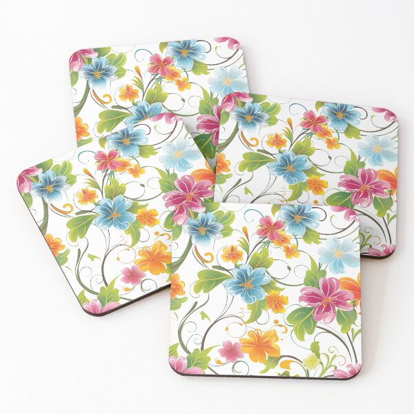 Item preview, Colorful flower pattern designed and sold by FlowersColorful.