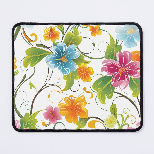 Item preview, Colorful flower pattern designed and sold by FlowersColorful.