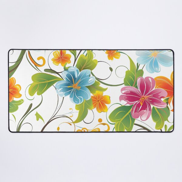 Item preview, Colorful flower pattern designed and sold by FlowersColorful.