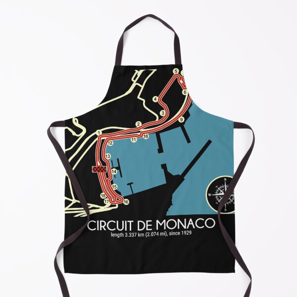 Item preview, Circuit de Monaco Map designed and sold by DimDom.