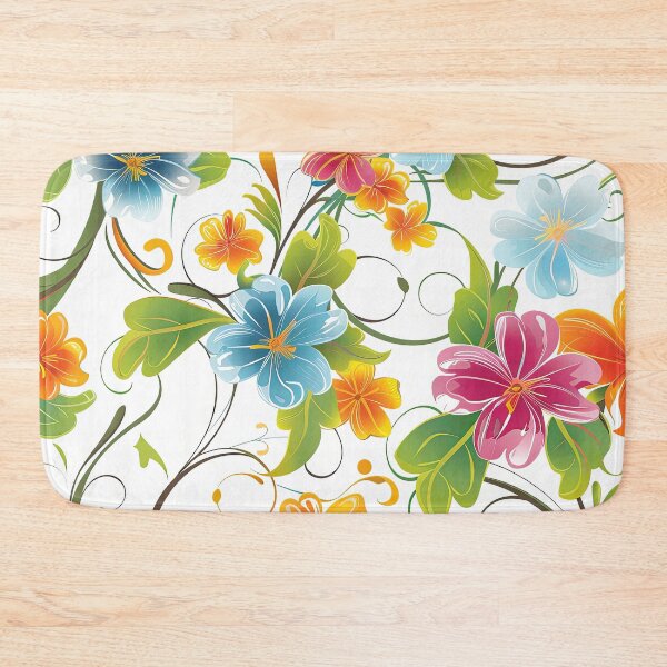 Item preview, Colorful flower pattern designed and sold by FlowersColorful.