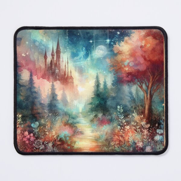 Item preview, FLOWERS ON THE GROUND--CASTLE IN THE SKY designed and sold by WendyMaree.
