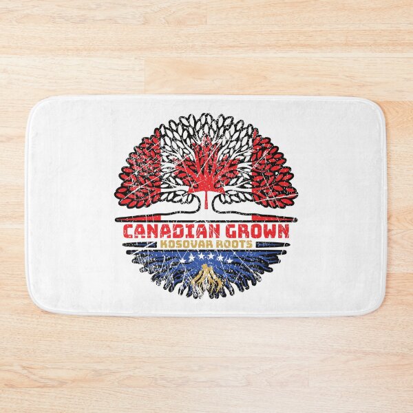 Item preview, Kosovo Kosovar Canadian Canada Tree Roots Flag designed and sold by FlagX.