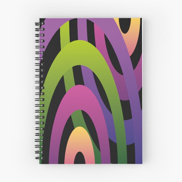 Item preview, color block neon green pink purple graphic designed and sold by wafa80.