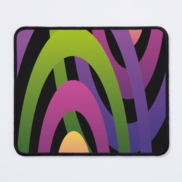 Item preview, color block neon green pink purple graphic designed and sold by wafa80.