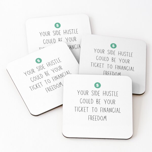 Item preview, Side Hustle Financial Freedom Career dollars secret designed and sold by santoshputhran.