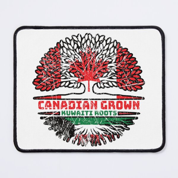 Item preview, Kuwait Kuwaiti Canadian Canada Tree Roots Flag designed and sold by FlagX.