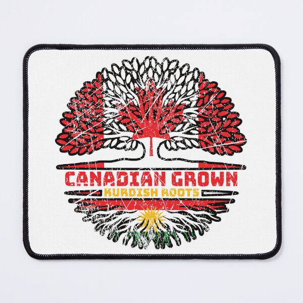 Item preview, Kurdistan Kurdish Canadian Canada Tree Roots Flag designed and sold by FlagX.