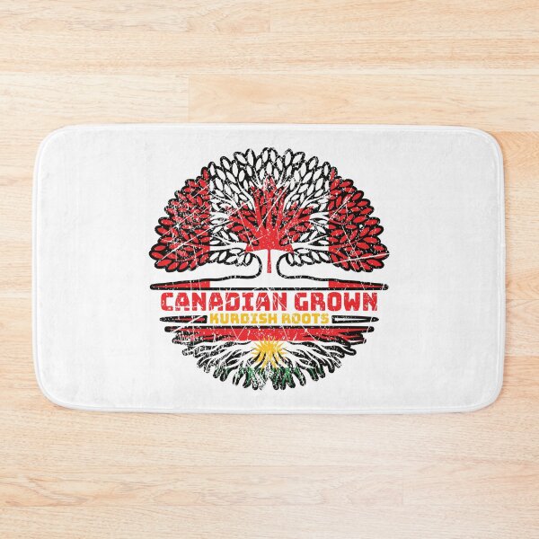 Item preview, Kurdistan Kurdish Canadian Canada Tree Roots Flag designed and sold by FlagX.