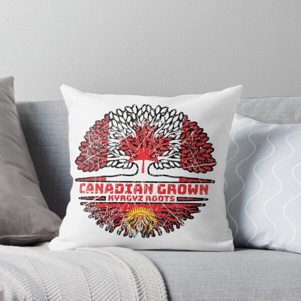 Item preview, Kyrgyzstan Kirghiz Canadian Canada Tree Roots Flag designed and sold by FlagX.