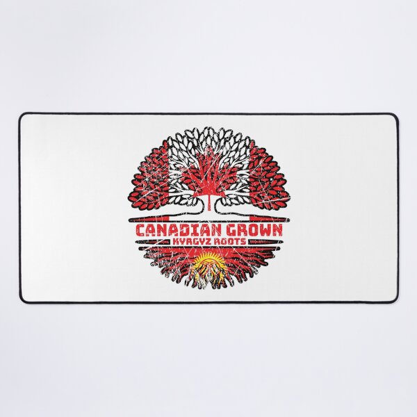 Item preview, Kyrgyzstan Kirghiz Canadian Canada Tree Roots Flag designed and sold by FlagX.