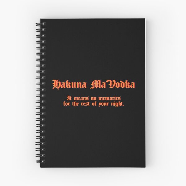 Item preview, Hakuna Ma'Vodka designed and sold by samuartshop.