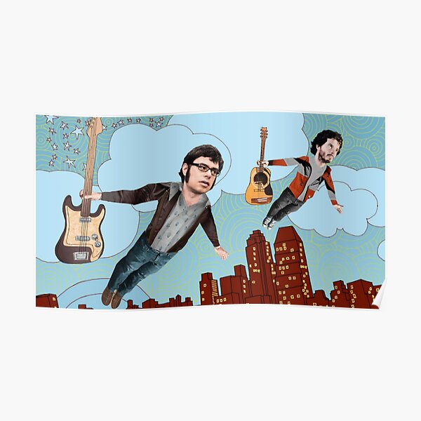 Flight Of The Conchords - Flying Poster