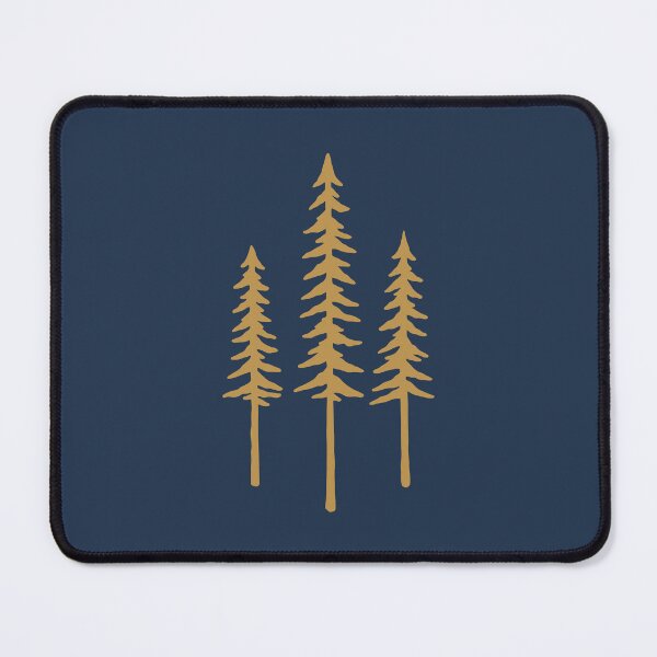 Item preview, Pine Trees Logo - Golden Version designed and sold by SommersethArt.