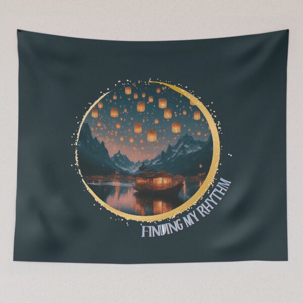 Item preview, Finding My Rhythm Nature Vibes Exploration Art designed and sold by RedOrBlueIts4U.