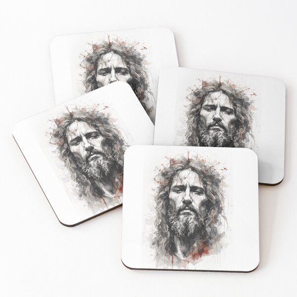 Item preview, Jesus Christ graphic portrait sketch  designed and sold by ranker666.