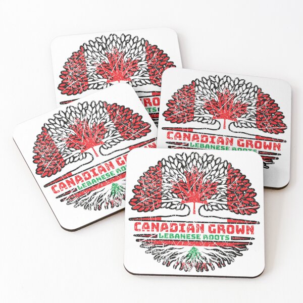 Item preview, Lebanon Lebanese Canadian Canada Tree Roots Flag designed and sold by FlagX.