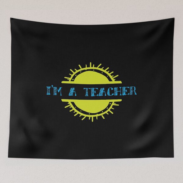 Item preview, I'm a Teacher Bright Inspirational Teaching Gift designed and sold by Bronby.
