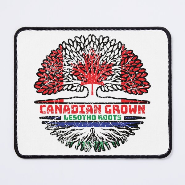 Item preview, Lesotho Canadian Canada Tree Roots Flag designed and sold by FlagX.