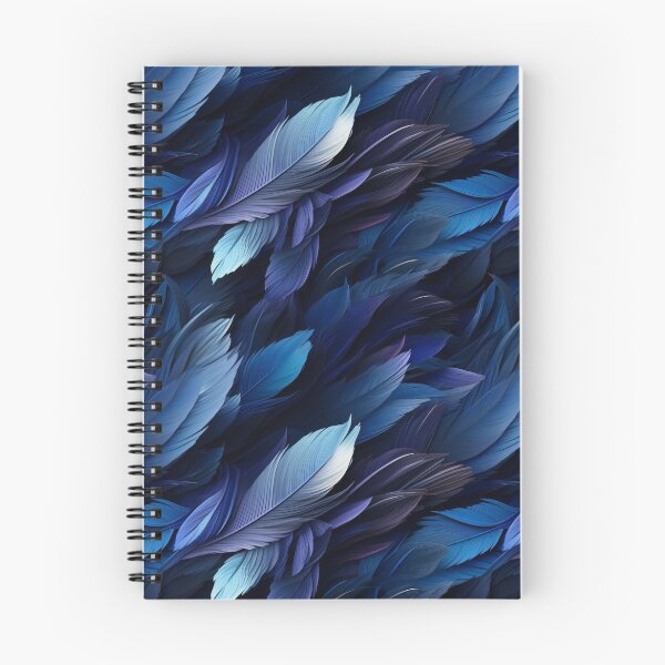 Item preview, Blue bird feathers. A pattern with feathers of a blue bird. designed and sold by SculpterioShop.
