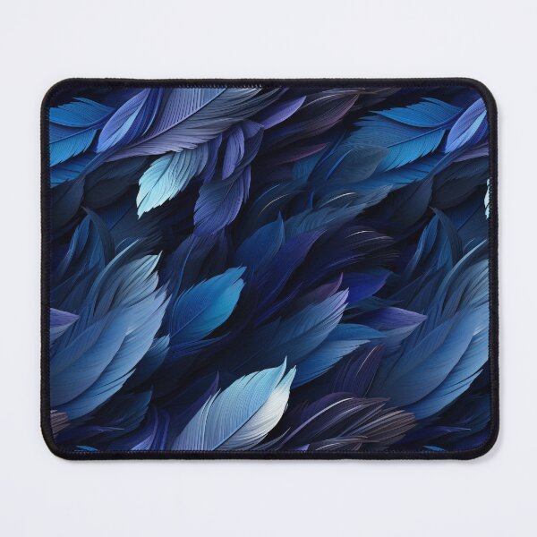 Item preview, Blue bird feathers. A pattern with feathers of a blue bird. designed and sold by SculpterioShop.