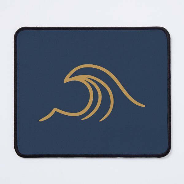 Item preview, Simple Wave Logo - Golden Version designed and sold by SommersethArt.